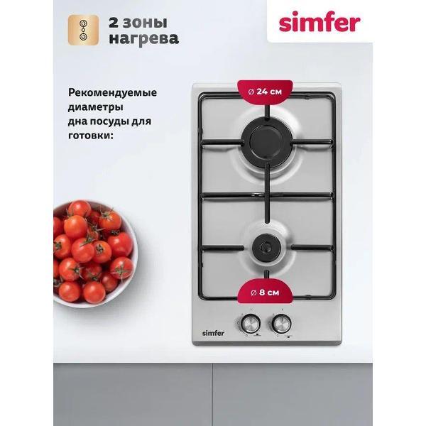 Варочная панель газовая Simfer H30V20M416