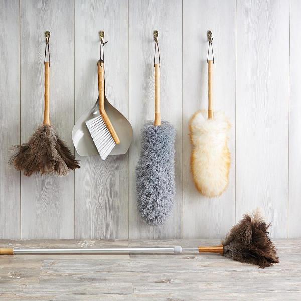 Щетка для уборки Kitchen Craft Kitchen Craft Щетка перьевая телескопическая Living Nostalgia