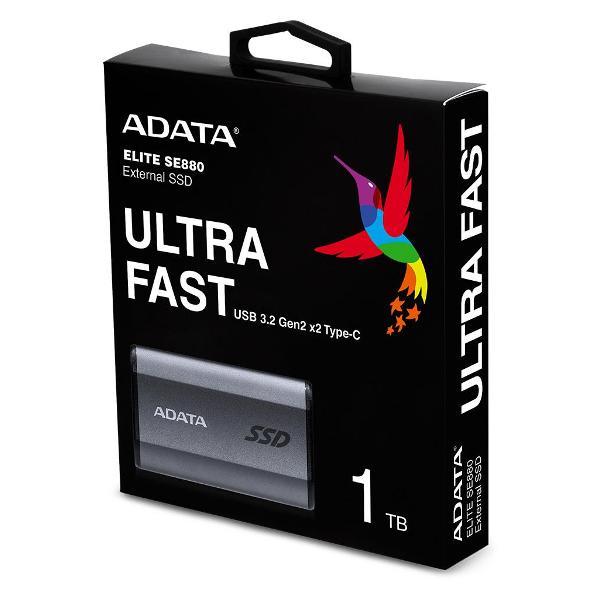 Внешний диск SSD ADATA AELI-SE880-1TCGY