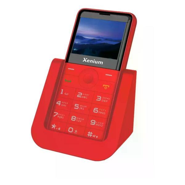 Мобильный телефон XENIUM X700 красный фото