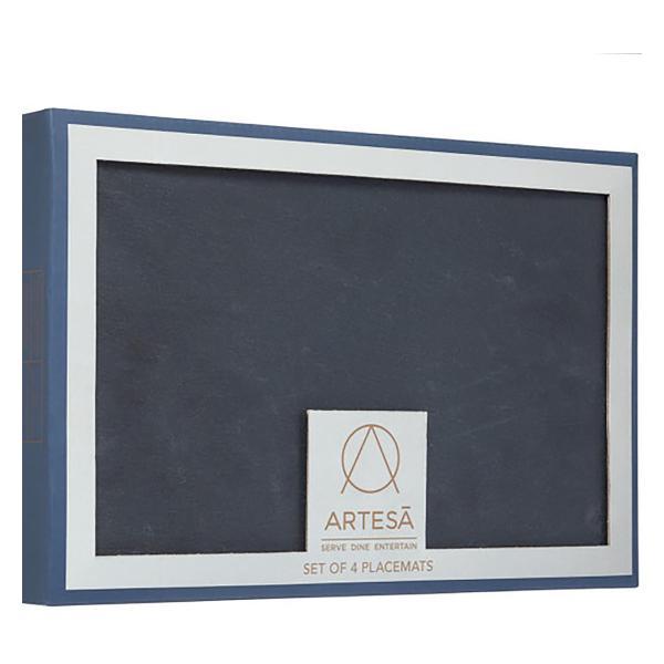 Сервировочная доска Kitchen Craft Kitchen Craft Набор из 4 сланцевых сервировочных досок 30х20см Artes#