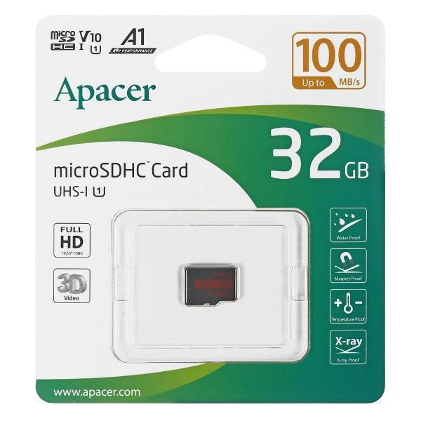 Карта памяти APACER AP32GMCSH10UB-RA