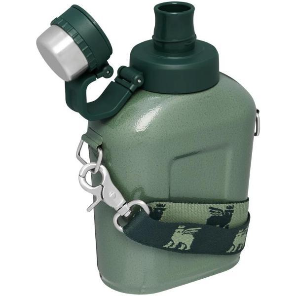 Кувшин Stanley Фляга The Legendary Classic Canteen 1.1QT, 1 литр, зеленая