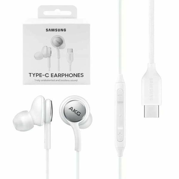 Наушники проводные SAMSUNG Samsung AKG Type-C Earphones EO-IC100BWEGRU