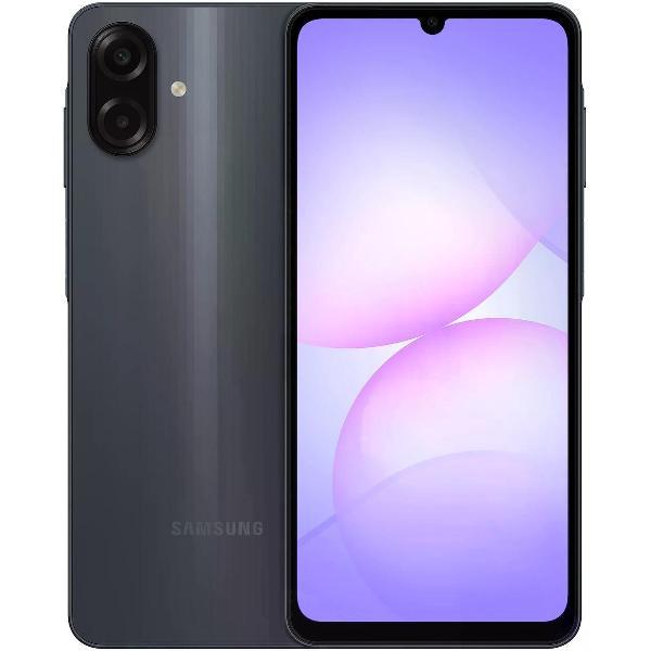 Смартфон Samsung Galaxy A07 64Gb 4Gb Чёрный (SM-A075FZKDCAU)