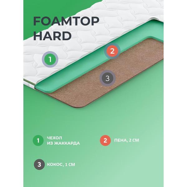 Матрас-топпер Clever FoamTop Hard