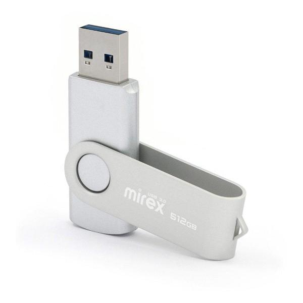 USB флеш-накопитель MIREX Swivel Silver
