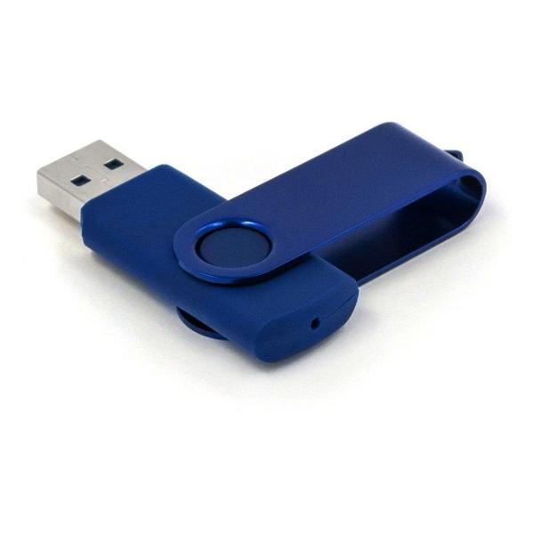 USB флеш-накопитель MIREX Swivel Deep Blue