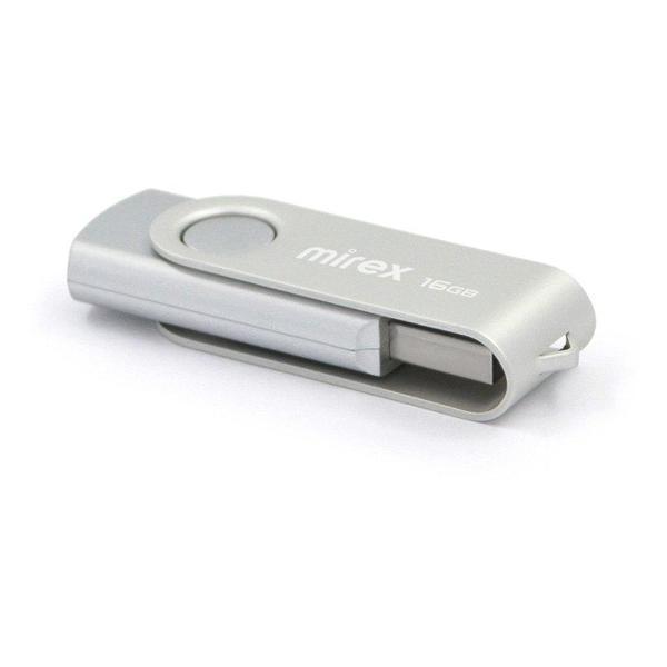 USB флеш-накопитель MIREX Swivel Silver