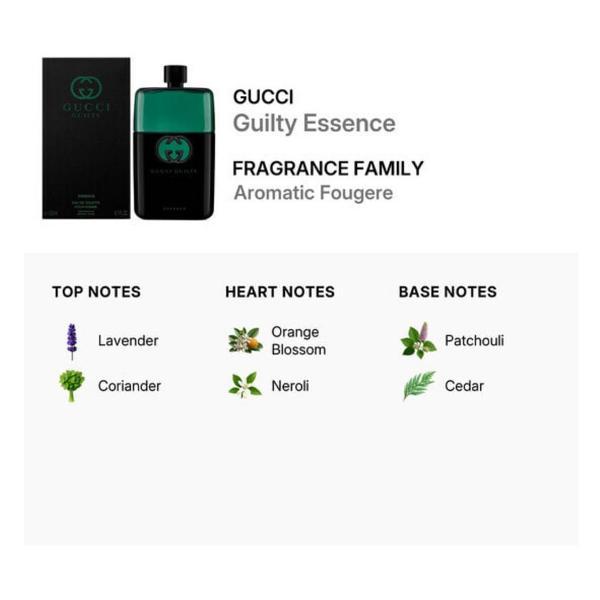 Парфюмерная вода Gucci Guilty Essence Pour Homme