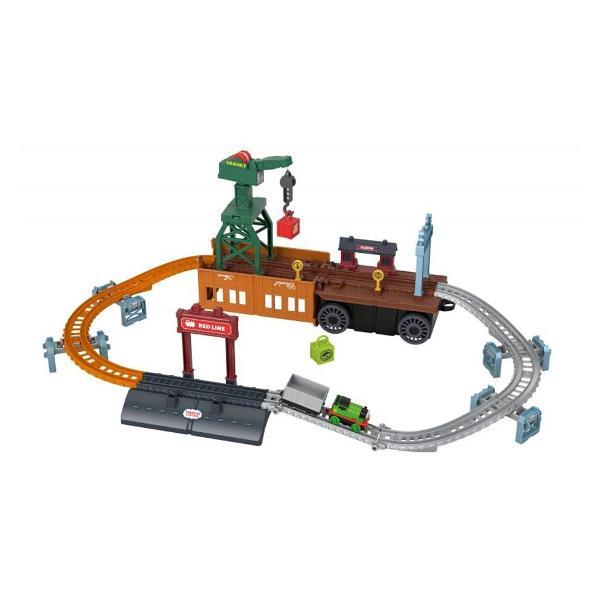 Железная дорога и поезд Fisher-Price Томас и друзья раскладной комплект GXH08