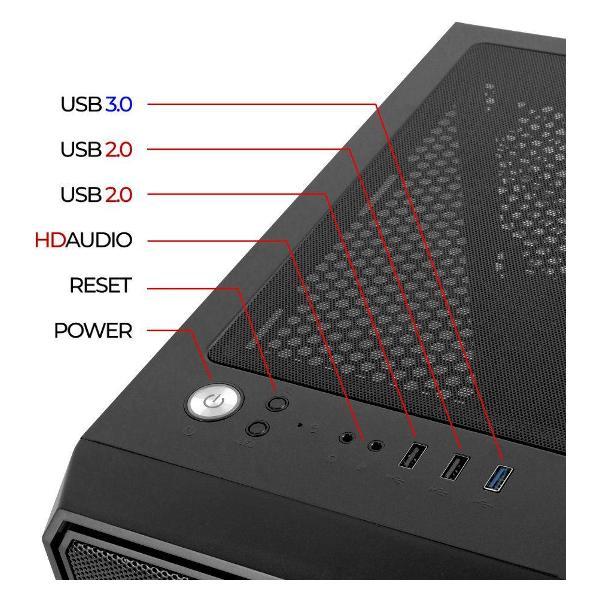 Корпус для компьютера Ginzzu RX120