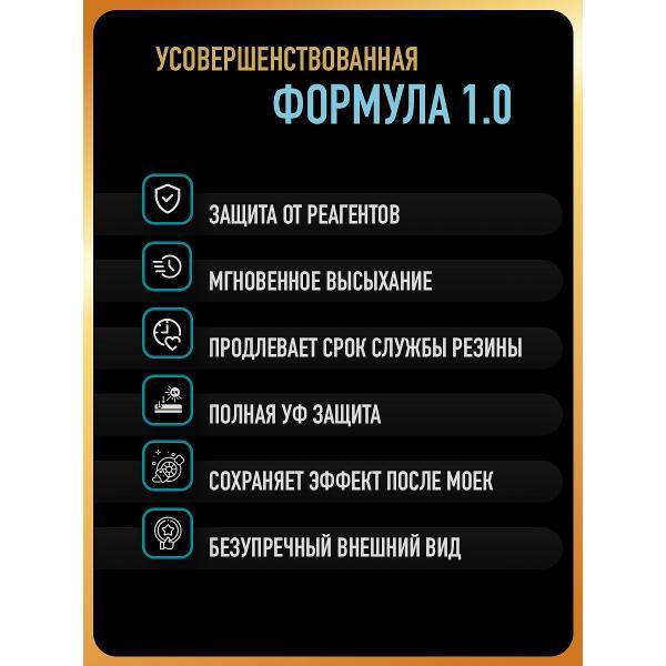 Чернитель для шин HOTZ ХОТС