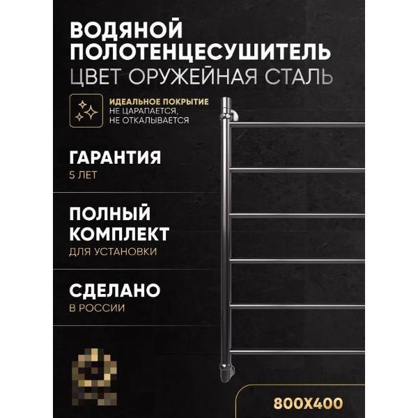 Полотенцесушитель Питер Маркет Полотенцесушитель водяной 800х400