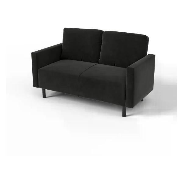 Диван САЛОН ТРОН Диван Сканди 120 см, черный
