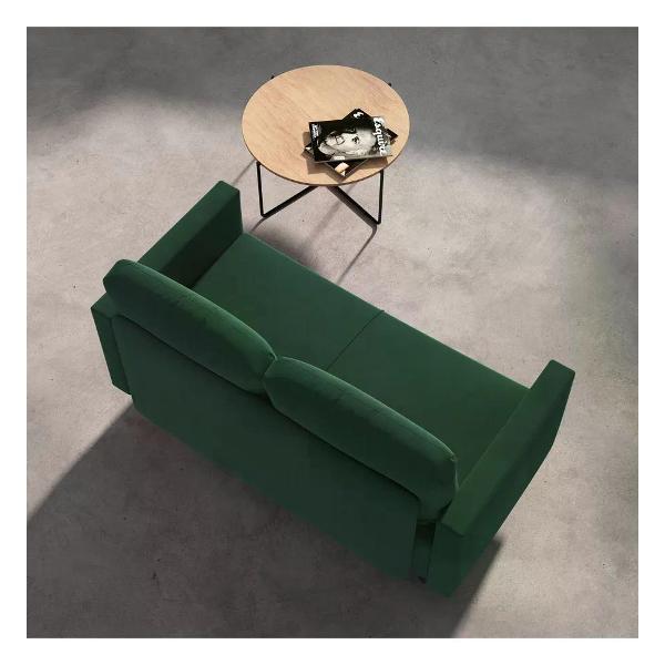 Диван САЛОН ТРОН Диван Сканди 120 см, изумрудный