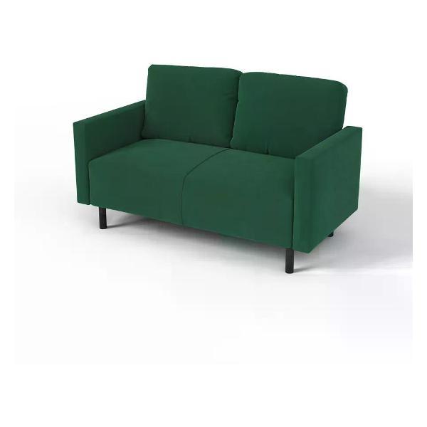 Диван САЛОН ТРОН Диван Сканди 120 см, изумрудный