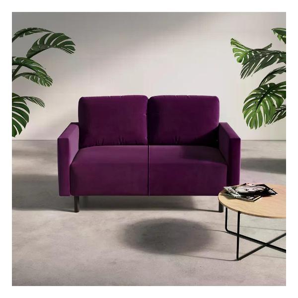 Диван САЛОН ТРОН Диван Сканди 120 см, фиолетовый