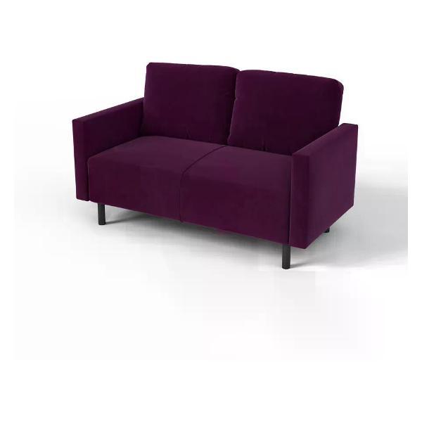 Диван САЛОН ТРОН Диван Сканди 120 см, фиолетовый