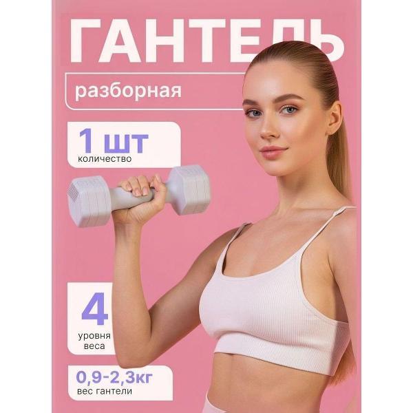 Гантель MAXISCOO FIT неопреновые