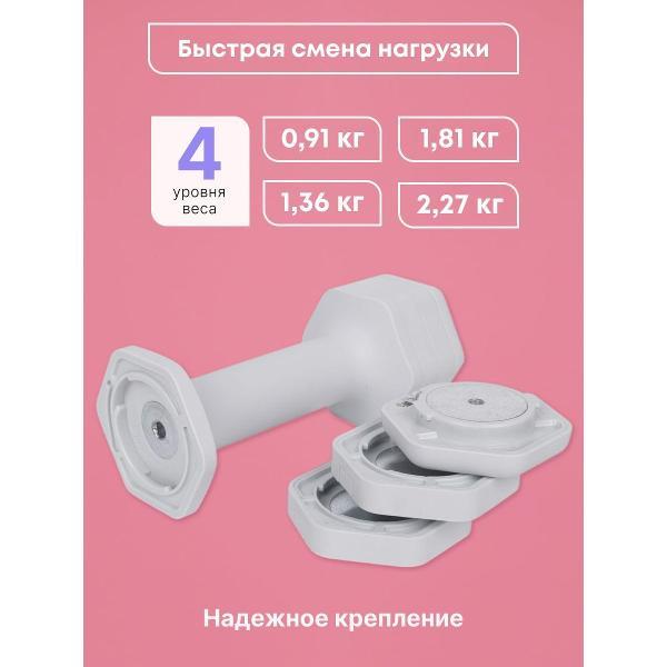 Гантель MAXISCOO FIT неопреновые