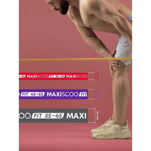 Резинка для фитнеса MAXISCOO FIT Эспандеры