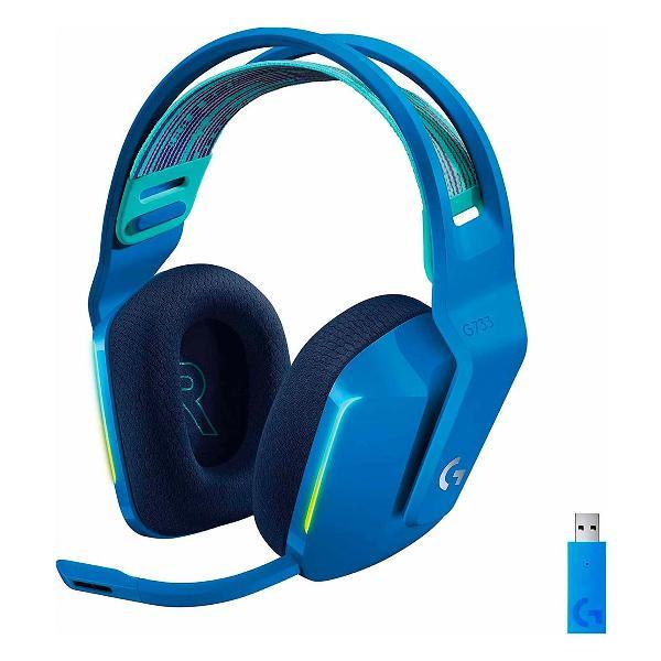 Наушники игровые с микрофоном Logitech G733 LIGHTSPEED фото