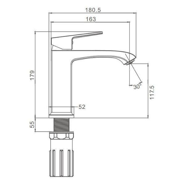 Смеситель Prohanss смеситель для раковины Prohanss P60.10.06