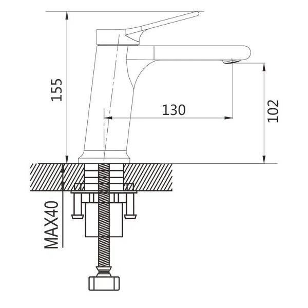 Смеситель Shevanik смеситель для раковины Shevanik S8BU30XZ1TRL