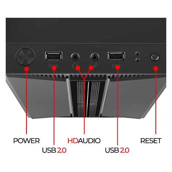 Корпус для компьютера Ginzzu B350