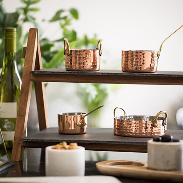 Блюдо-этажерка Kitchen Craft Kitchen Craft Сервировочная этажерка из сланца 40х30х25см Artes#