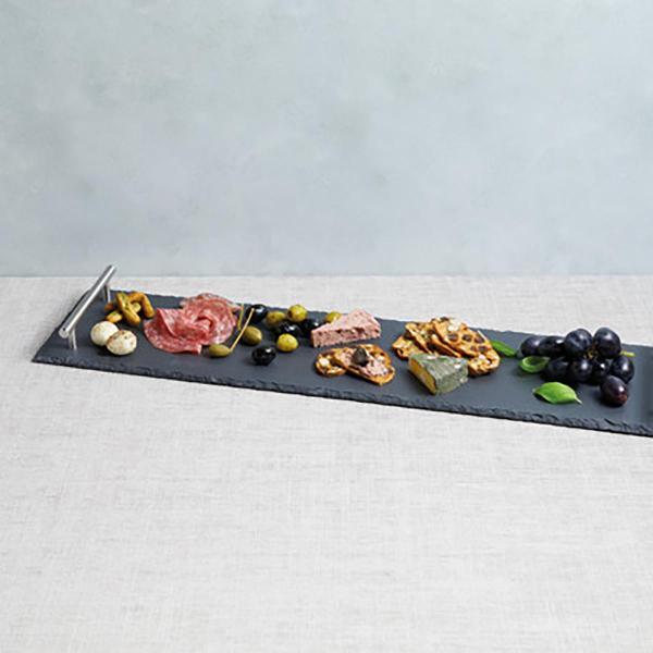 Сервировочная доска Kitchen Craft Kitchen Craft Блюдо сервировочное из сланца 60х15см Artes#
