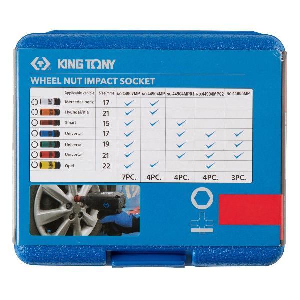 Головка торцевая King Tony 44904MP01