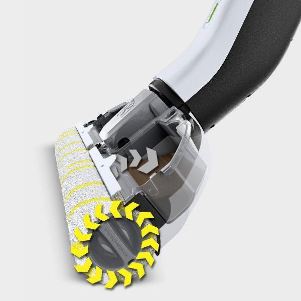Электровеник, электрошвабра Karcher Электрошвабра Karcher EWM 2, белый + 2 роликовые щетки
