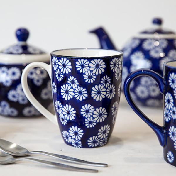 Кружка Kitchen Craft Kitchen Craft Набор из 4 кружек 280мл Out Of The Blue London Pottery