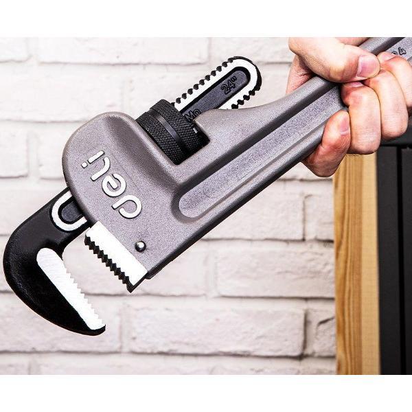 Ключ трубный Deli Tools DL105024