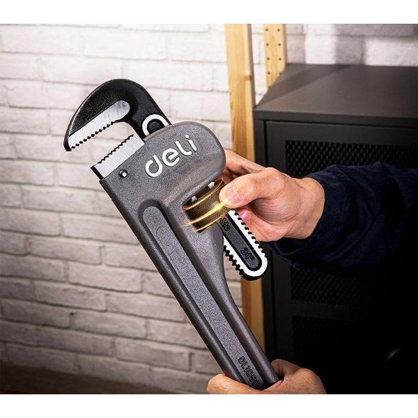 Ключ трубный Deli Tools DL105024
