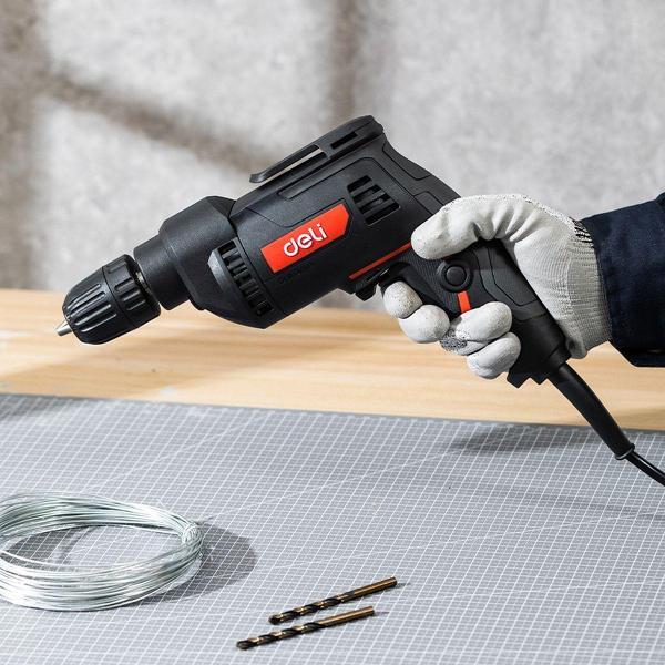 Дрель Deli Tools DEDZ101E