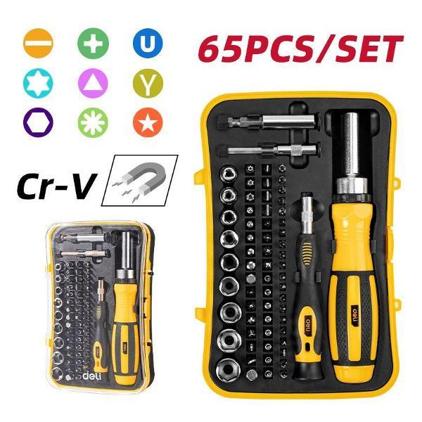 Набор отверток Deli Tools DL3565 фото
