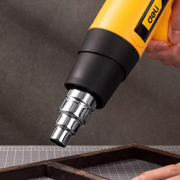 Фен строительный Deli Tools DL391202