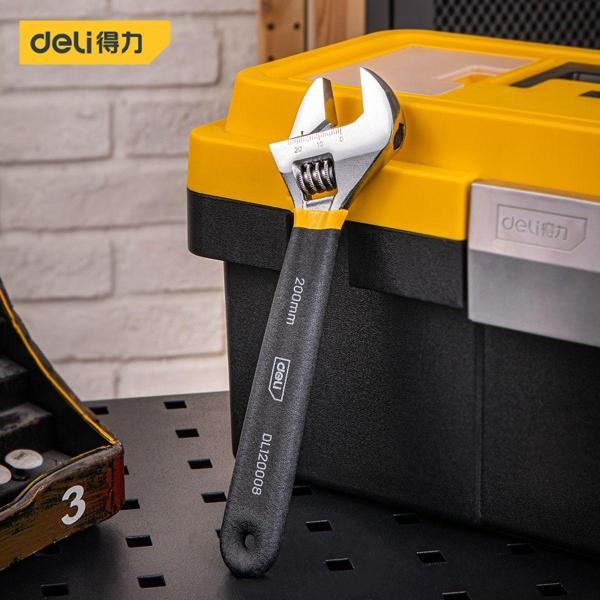 Ключ трубный Deli Tools DL120008
