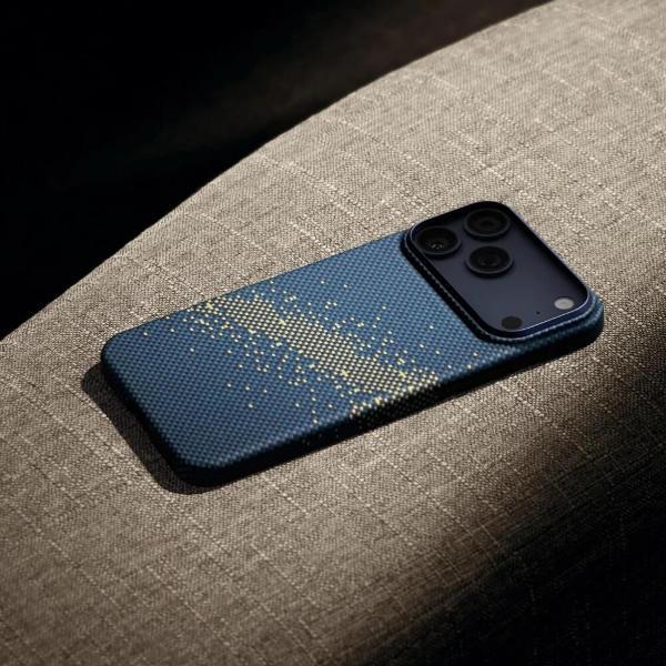 Чехол для смартфона, телефона Pitaka Ultra-Slim Case для iPhone 17 Pro Max, Milky Way Galaxy KI1701MPM