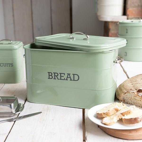 Хлебница Kitchen Craft Kitchen Craft Хлебница GREEN 40х22х26 Living Nostalgia