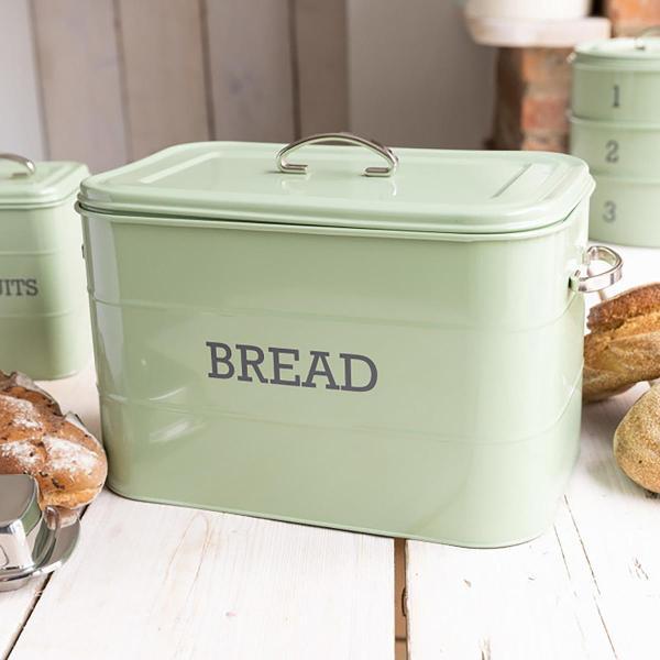 Хлебница Kitchen Craft Kitchen Craft Хлебница GREEN 40х22х26 Living Nostalgia