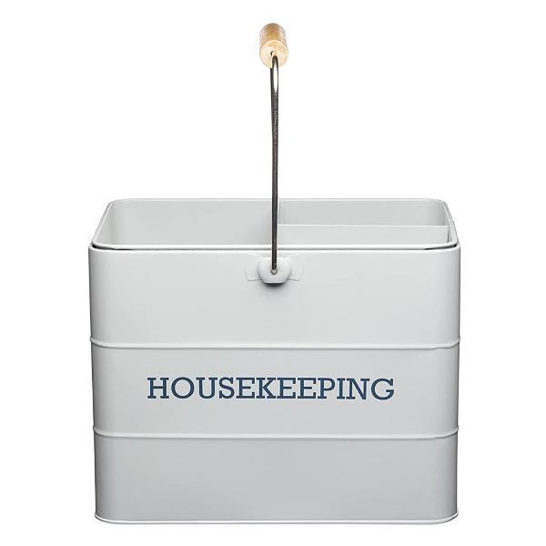 Органайзер для хранения Kitchen Craft Kitchen Craft Органайзер для хранения средств для уборки GREY Living Nostalgia