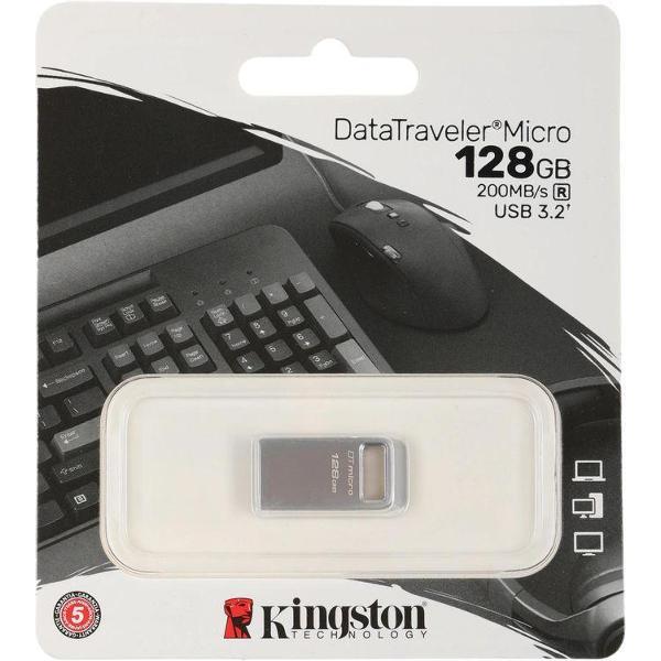 USB флеш-накопитель Kingston DataTraveler Micro (DTMC3G2/128GB)