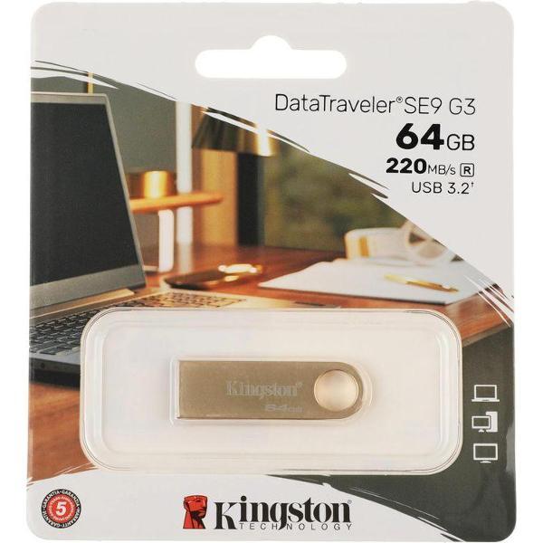 USB флеш-накопитель Kingston DataTraveler SE9 (DTSE9G3/64GB)