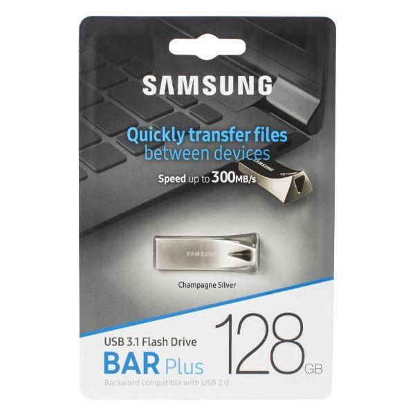 USB флеш-накопитель SAMSUNG BAR Plus (MUF-128BE3/APC)