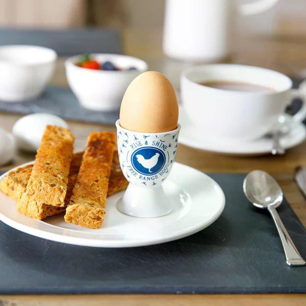 Подставка для яйца Kitchen Craft Kitchen Craft Подставка для яйца фарфоровая Traditional Blue Hen KC