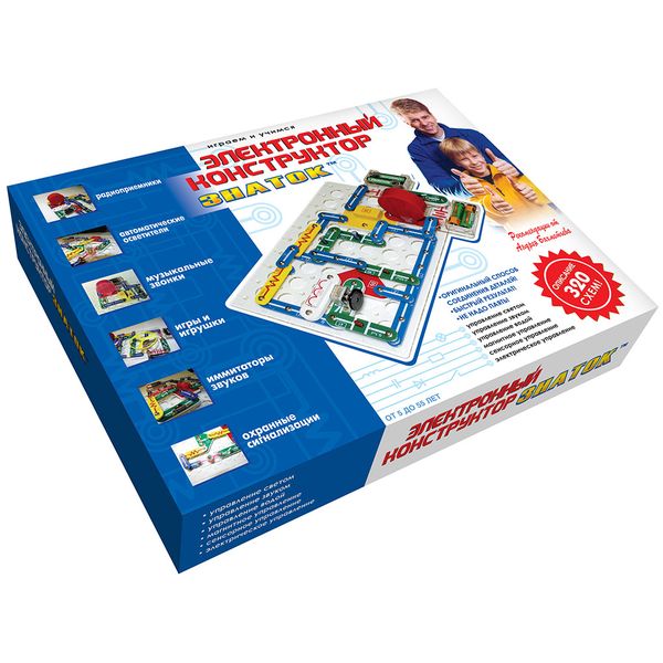 Конструктор детский Знаток 320 схем (70098)